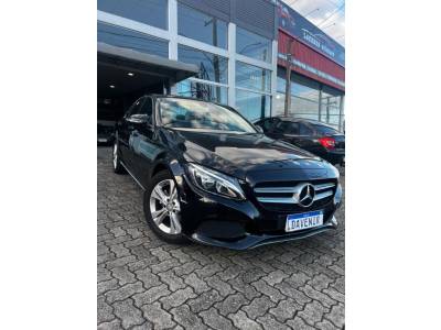 MERCEDES-BENZ - C 180 - 2016/2016 - Preta - R$ 110.000,00